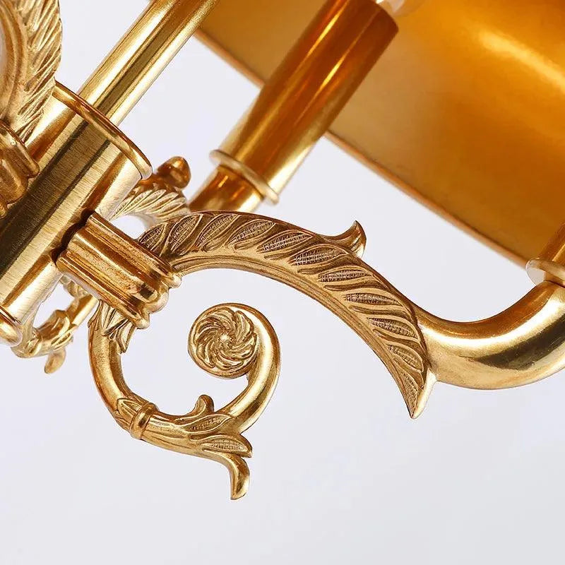 Luxurious European-Inspired Bedside Lamp, Classical Antique Brass Table Lighting for Distinguished Homes. - BH Home Store