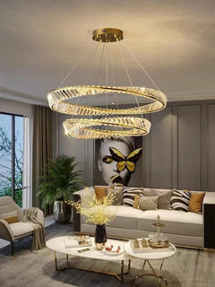 Luxury Crystal Pendant Light.