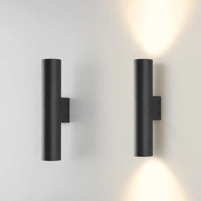 Luxurious LED Wall Lamps. - Black / Warm White (2700-3500K) / Length 20cm