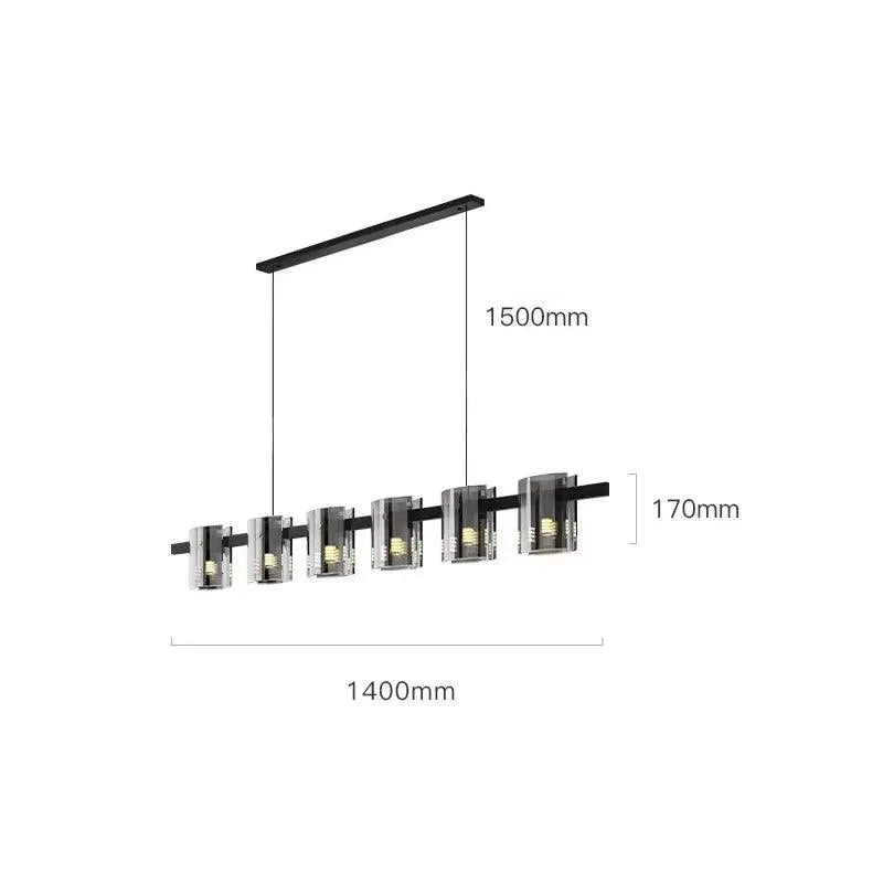 Luxurious Smoky Glass Light. - BH Home Store