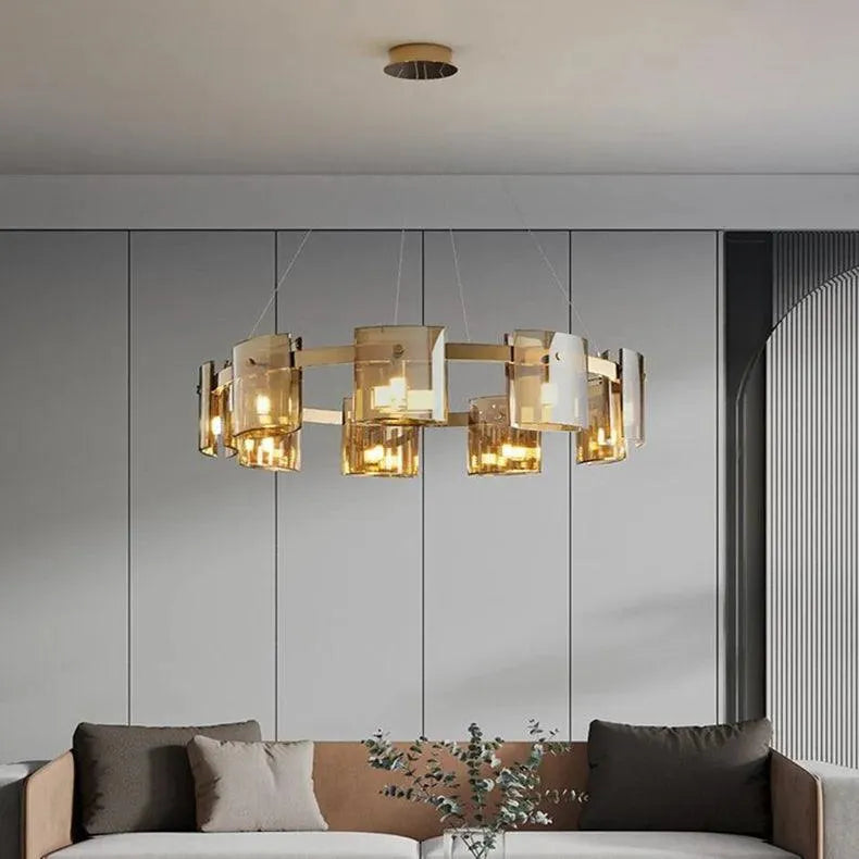 Luxurious Smoky Glass Light. - BH Home Store