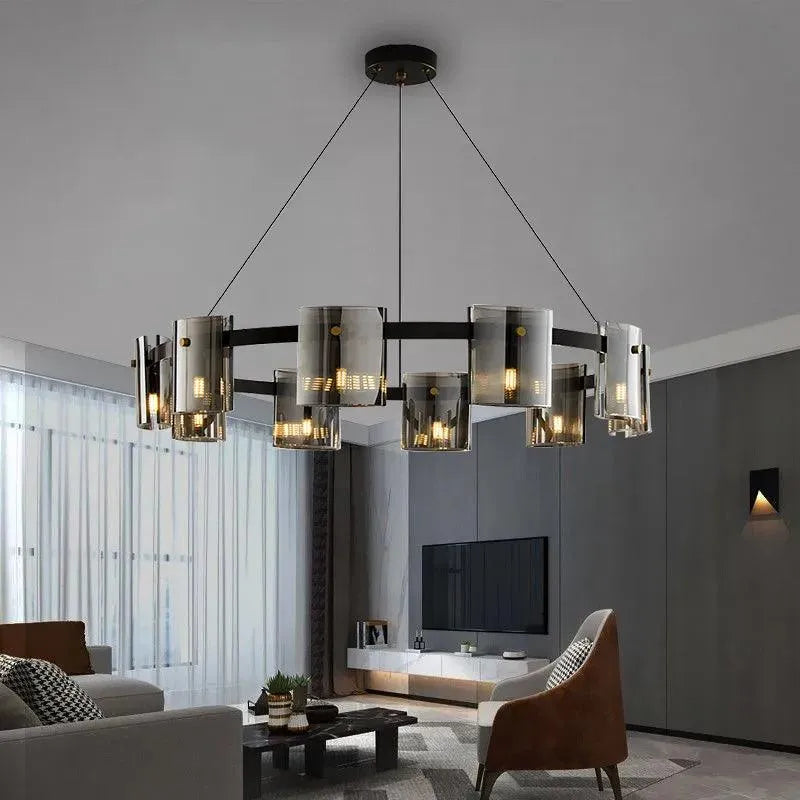 Luxurious Smoky Glass Light. - BH Home Store