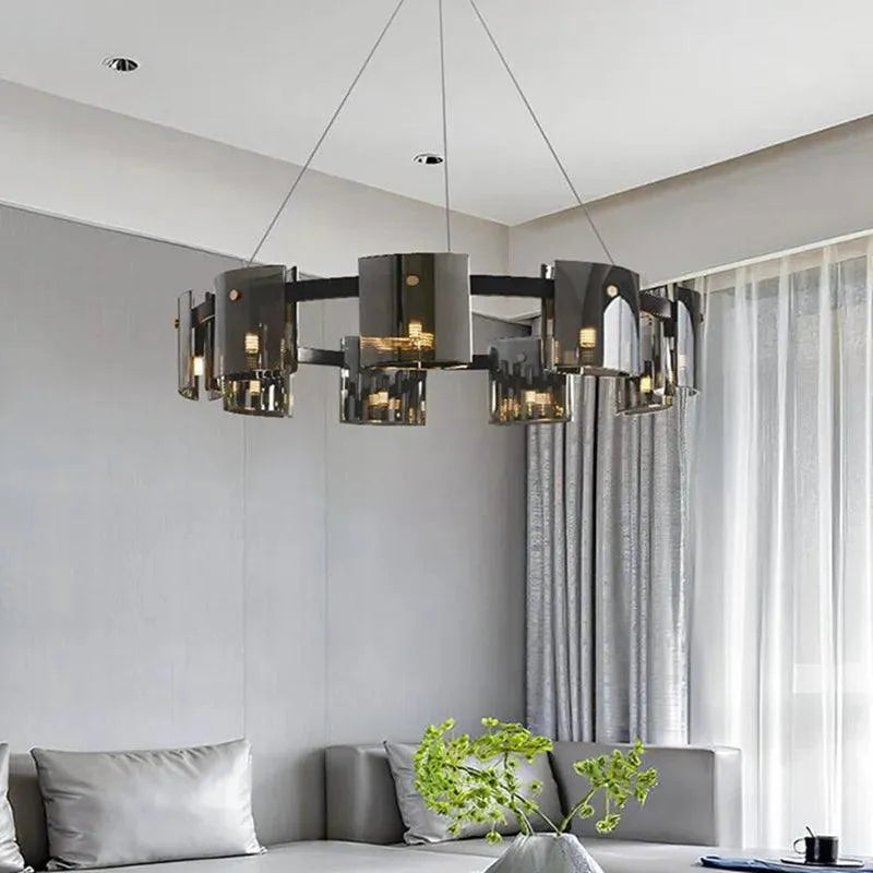 Luxurious Smoky Glass Light. - BH Home Store