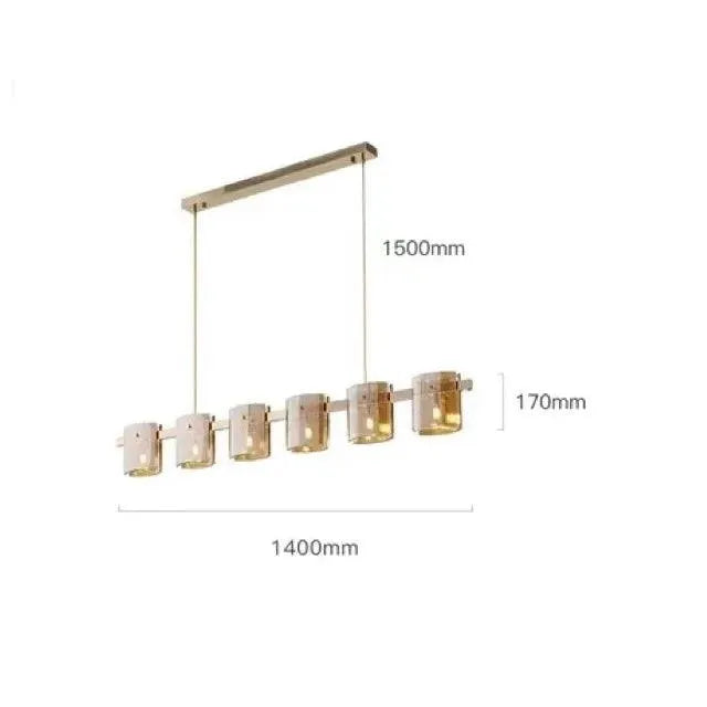 Luxurious Smoky Glass Light. - BH Home Store