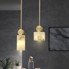 Luxury Marble LED Pendant.