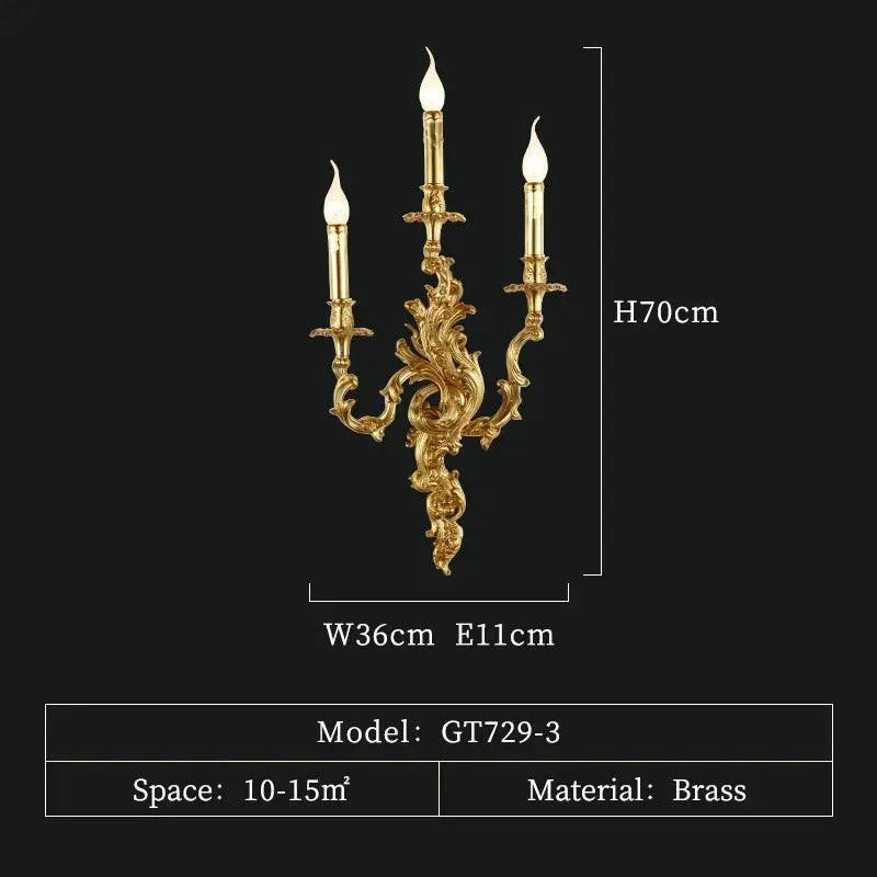 Majestic Villa Retro Wall Lights Illuminate Your Royal Abode with Splendor. - BH Home Store