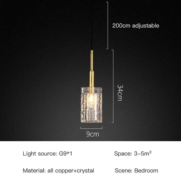 Gold Nordic Crystal  Pendan. - 109 / 3 Colors