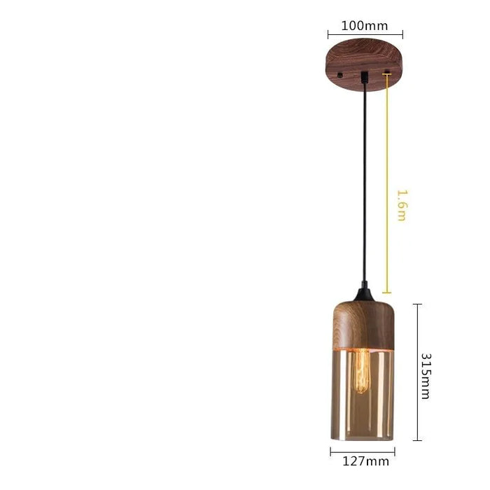 Modern LED Hanging Lamps. - Glass 1 / 4W(max100w)