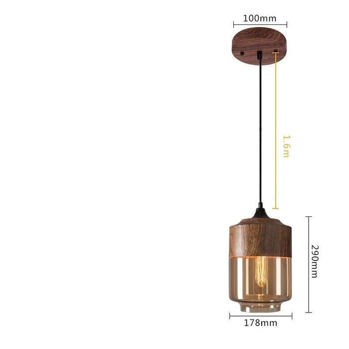 Modern LED Hanging Lamps. - Glass 2 / 4W(max100w)