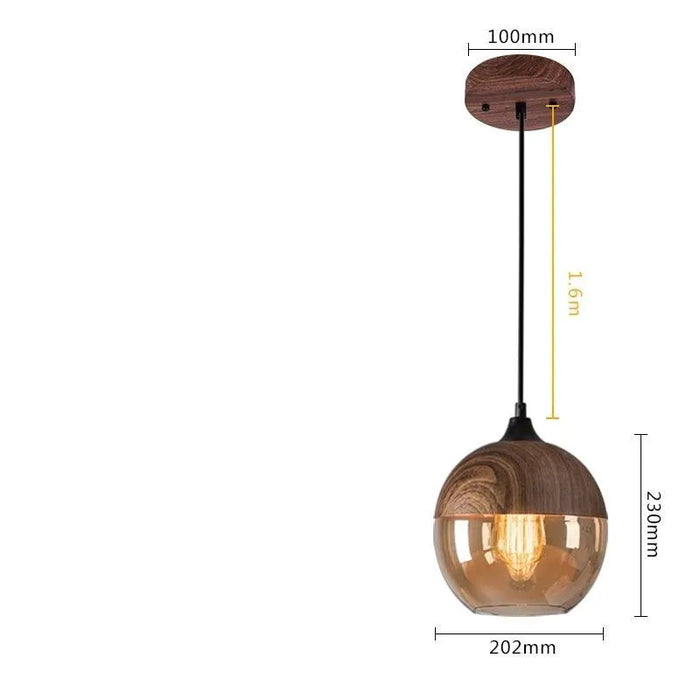 Modern LED Hanging Lamps. - Glass / 4W(max100w)