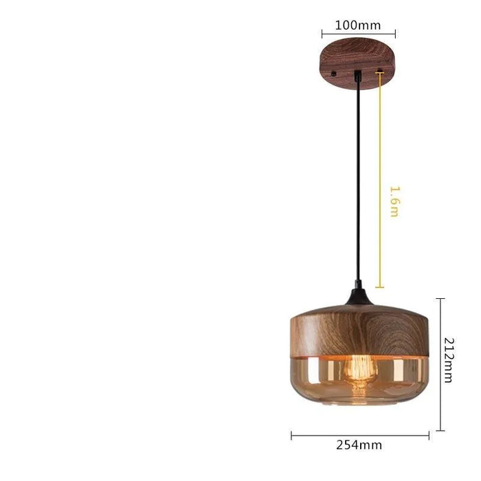 Modern LED Hanging Lamps. - Glass 3 / 4W(max100w)