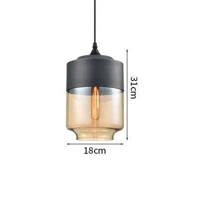 Modern LED Hanging Lamps. - Glass 17 / 4W(max100w)