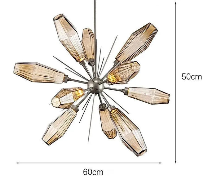 Modern Chic LED Chandeliers. - 60cm / Cold White
