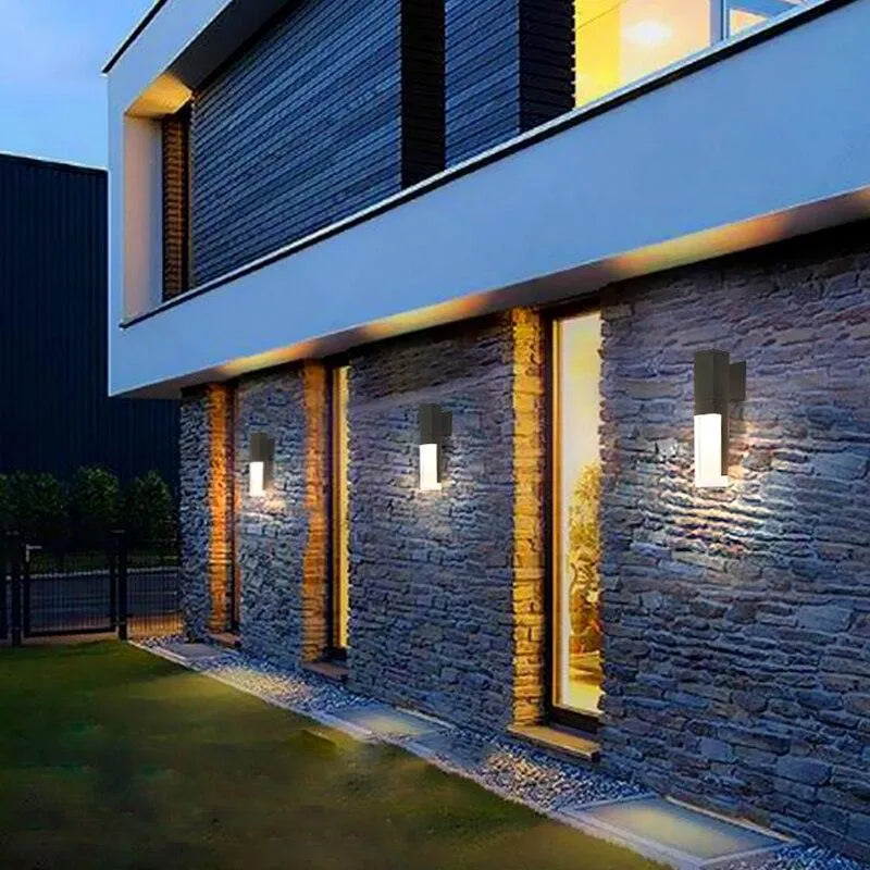 Modern LED Outdoor Wall Light for Porches, Aisles, and Courtyard Illumination. - BH Home Store