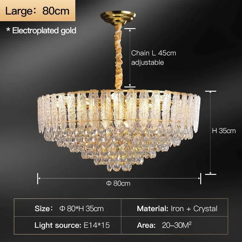 Modern Crystal Luxury Chandelier. - BH Home Store
