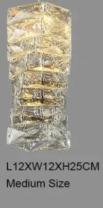 Luxury Modern Crystal Chandelier. - Middle Size