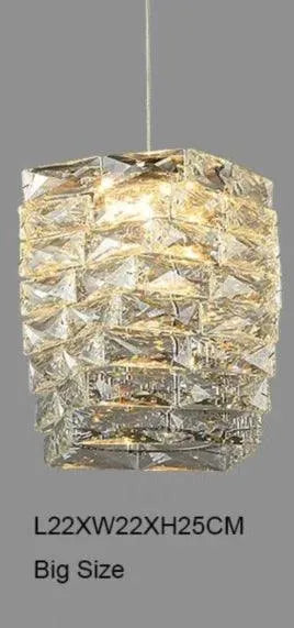 Luxury Modern Crystal Chandelier. - Big Size