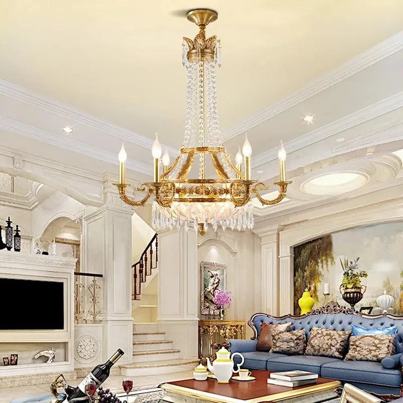 Rococo Gold Flush Pendant. - BH Home Store