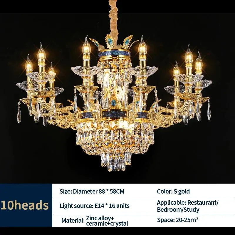 Opulent Double Nordic Chandelier. - BH Home Store