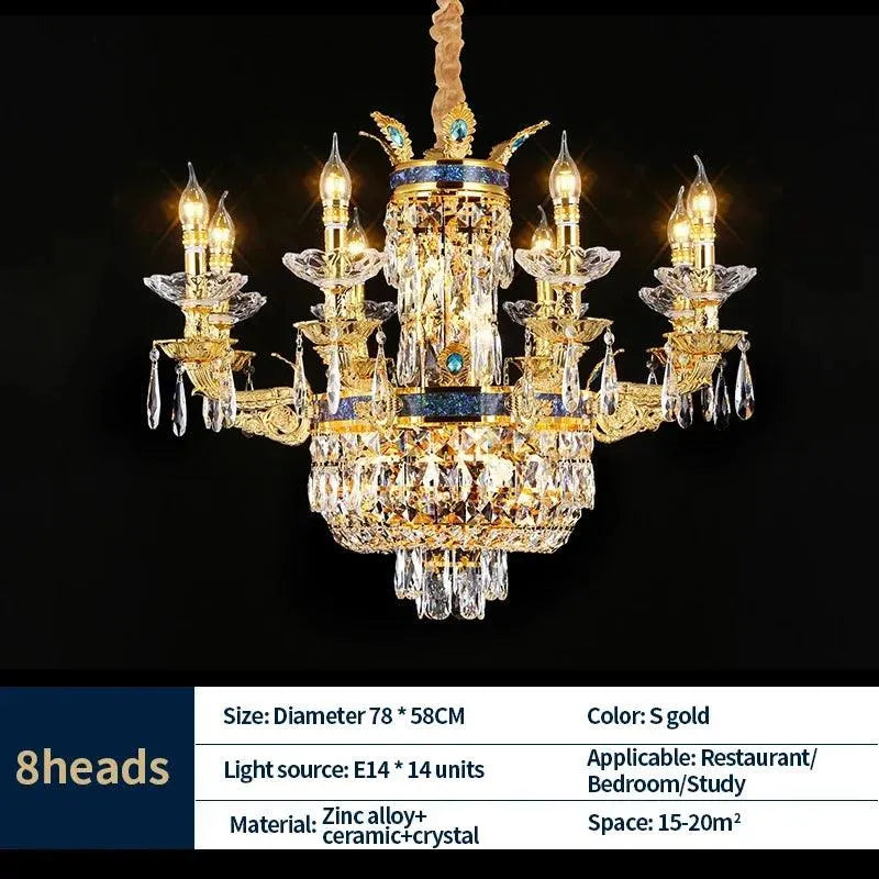 Opulent Double Nordic Chandelier. - BH Home Store