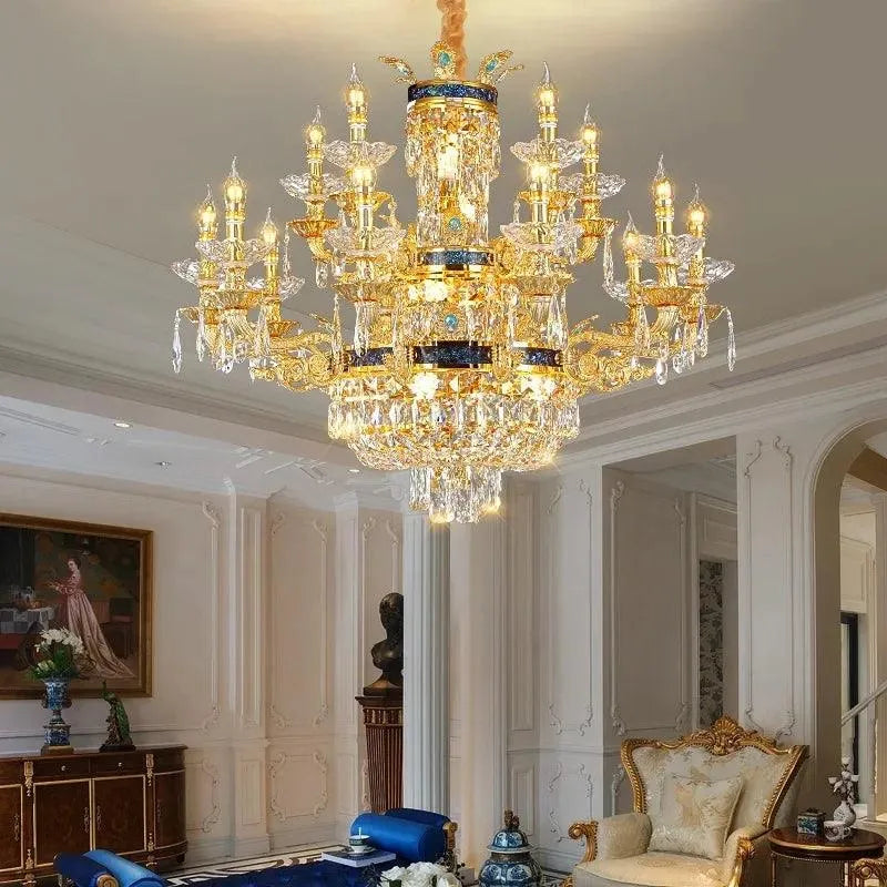 Opulent Double Nordic Chandelier. - BH Home Store