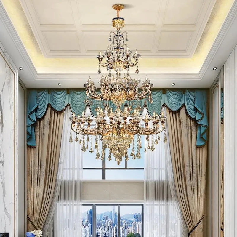 Opulent candle Crystal Chandelier. - BH Home Store