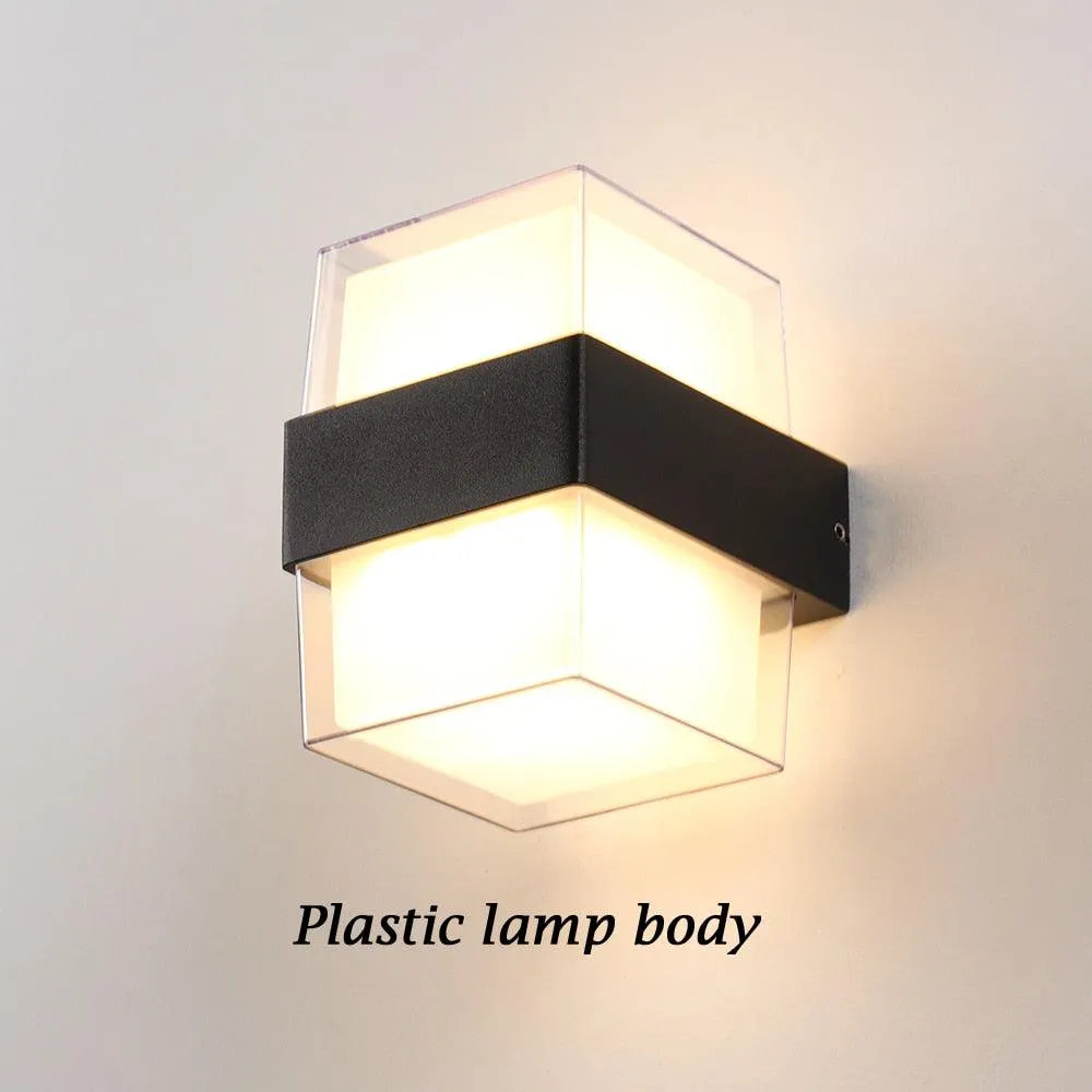 Outdoor LED Wall Mounted Lighting, 2W/12W, IP65 Waterproof Light Fixtures. - BH Home Store