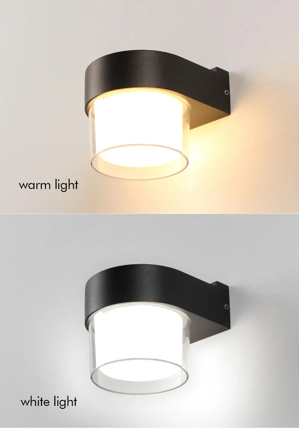 Outdoor LED Wall Mounted Lighting, 2W/12W, IP65 Waterproof Light Fixtures. - BH Home Store