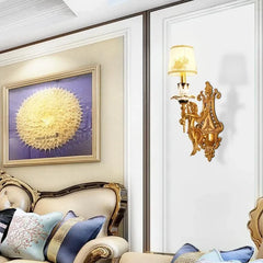 Regal Copper Corridor Living Room Lamp Creates an Aura of Grandeur and Style