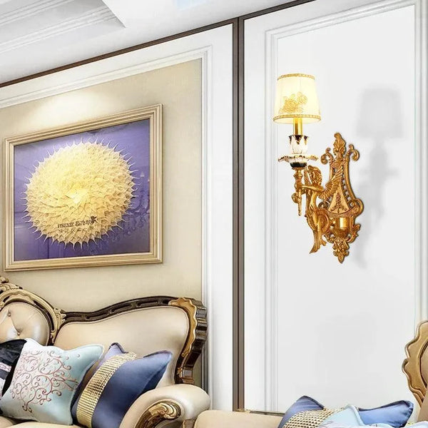 Regal Copper Corridor Living Room Lamp Creates an Aura of Grandeur and Style - BH Home Store