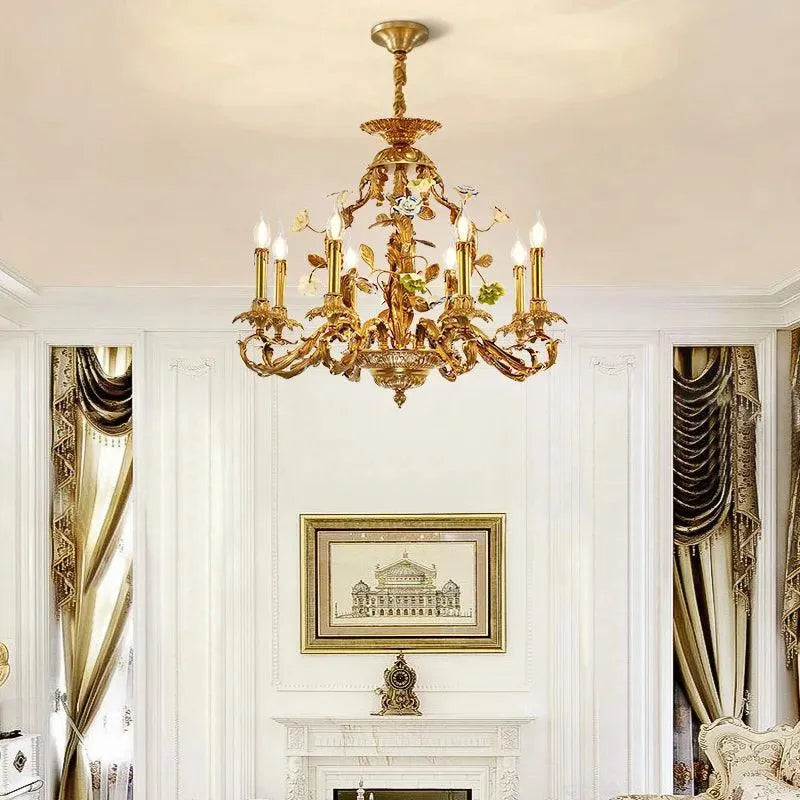 Regal European Brass Pendant. - BH Home Store