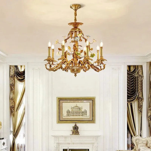Regal European Brass Pendant. - BH Home Store