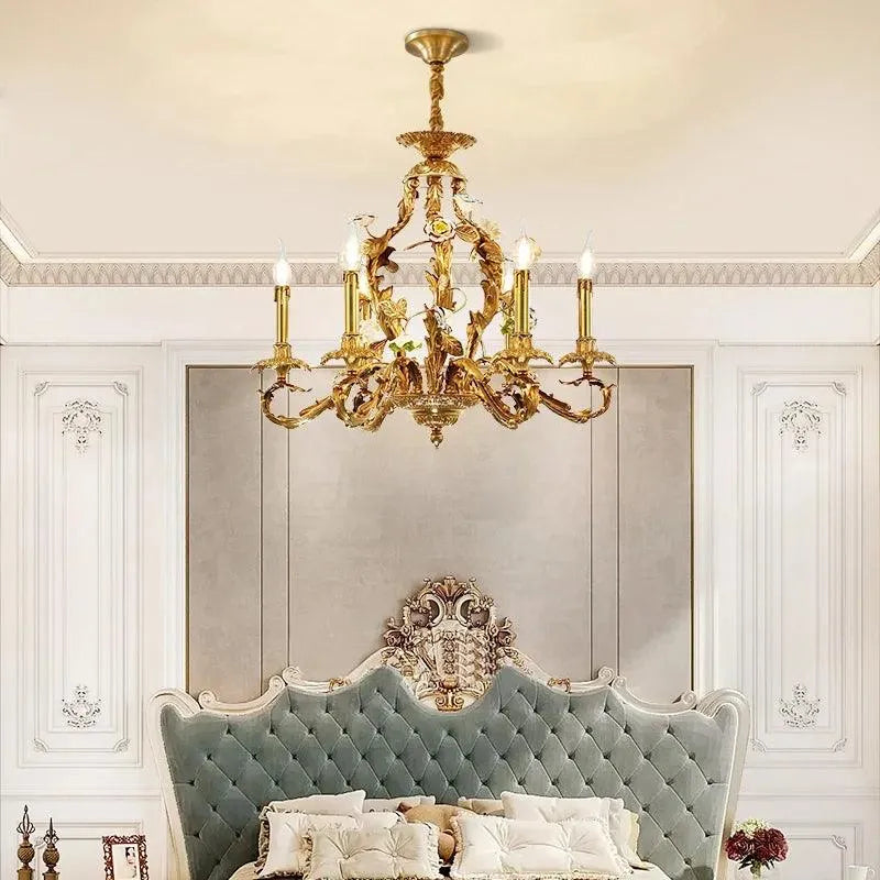 Regal European Brass Pendant. - BH Home Store