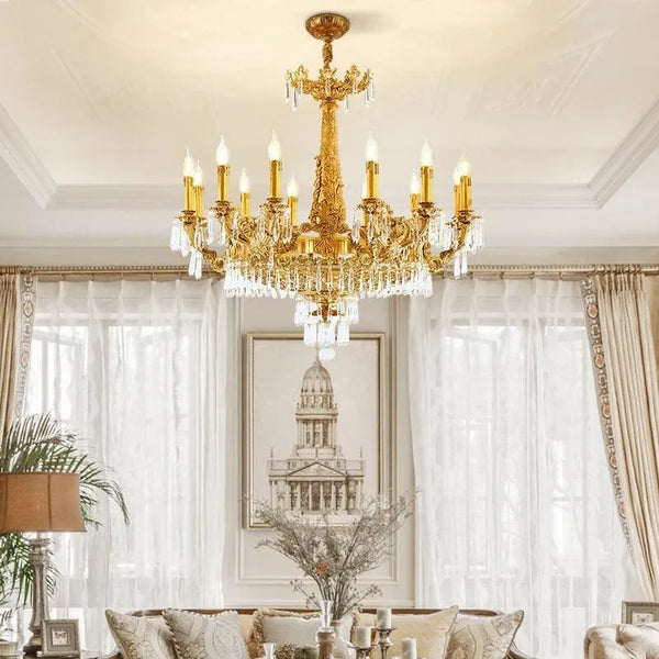 Regal Copper European Chandelier. - BH Home Store