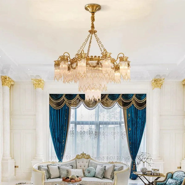 Regal European Crystal Pendant. - BH Home Store