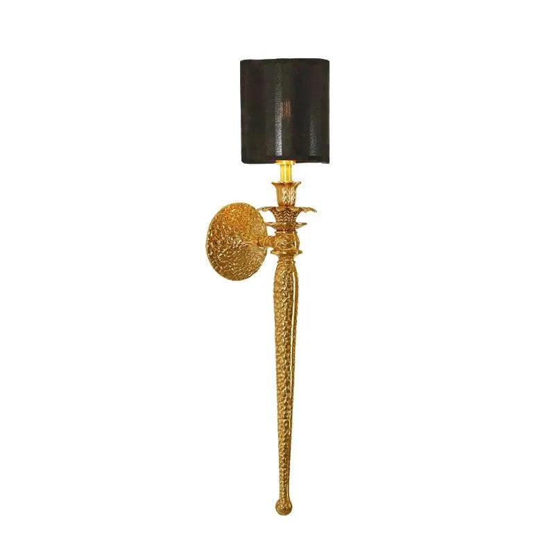 Regal French Hotel Bedroom Bedside Copper Wall Light Fixture Adds Charm to Your Noble Sanctuary. - BH Home Store