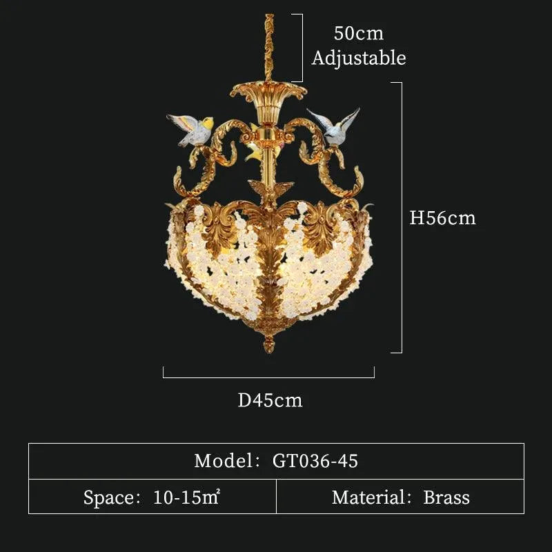 Regal French Style Chandelier. - BH Home Store