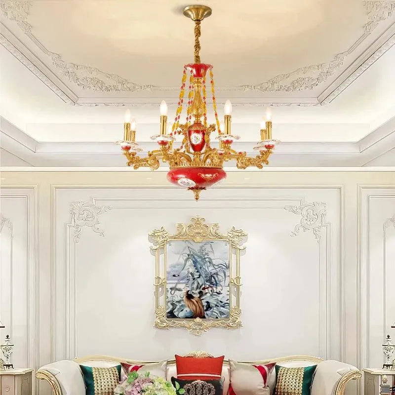 Regal French Vintage Chandelier. - BH Home Store