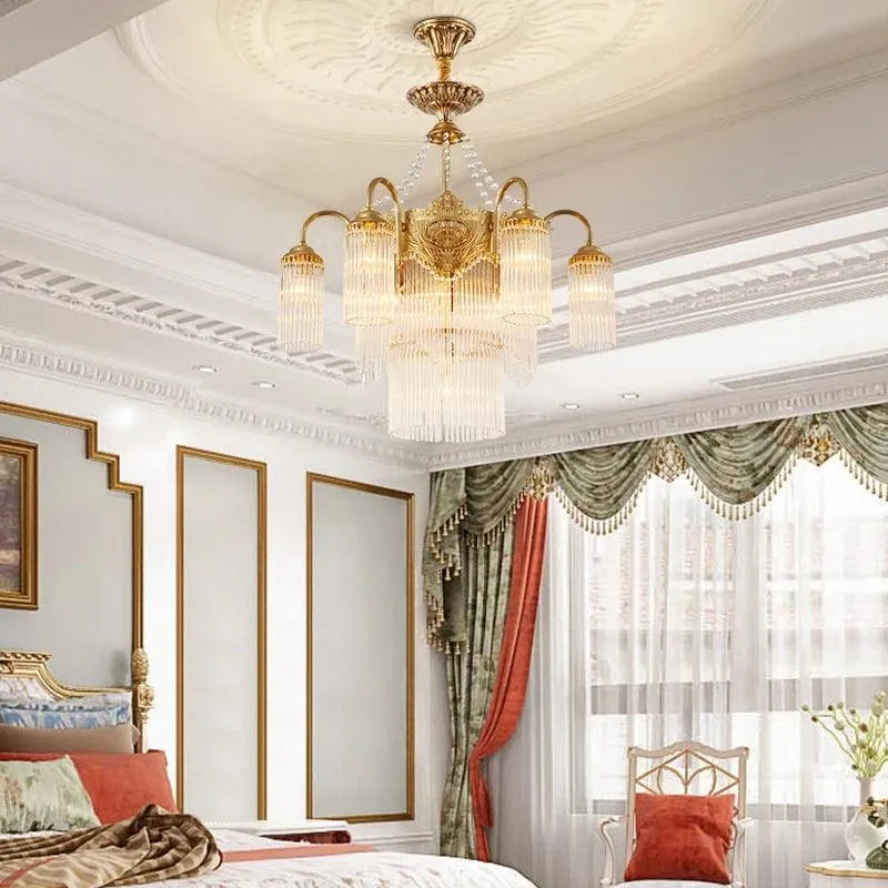 Vatican Style Brass Chandelier. - BH Home Store