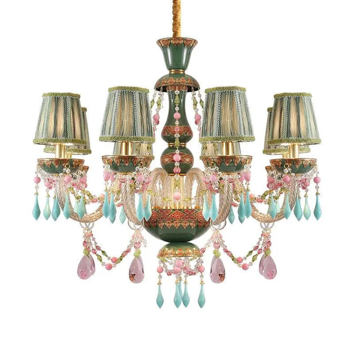 Regal European Crystal Pendant. - 6lights D63 H66cm