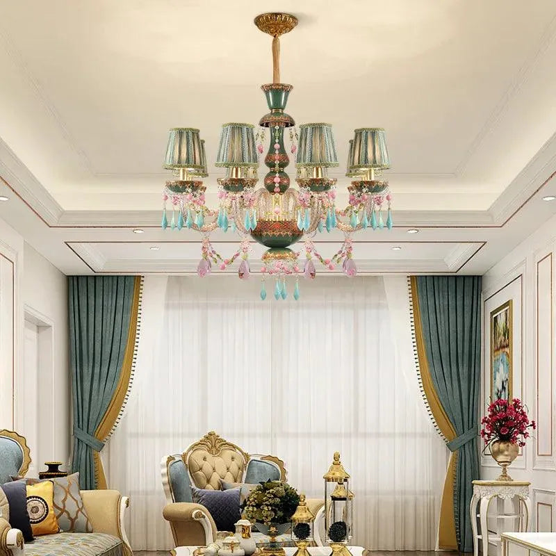 Regal European Crystal Pendant. - BH Home Store