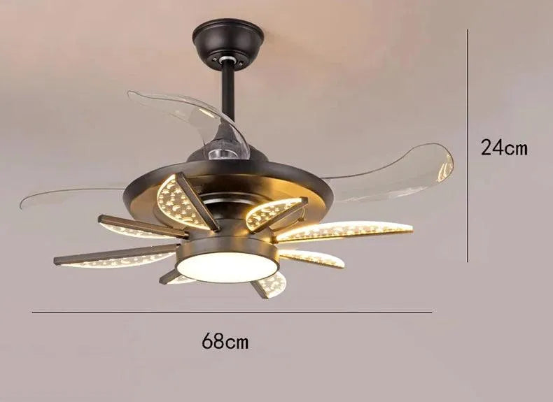 Modern Ceiling Fans with Light. - BH Home Store