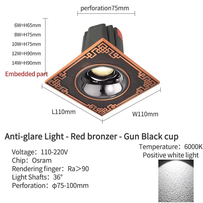 Royal Led Downlight: A Confluence of Majesty and Modern Illumination - BH Home Store