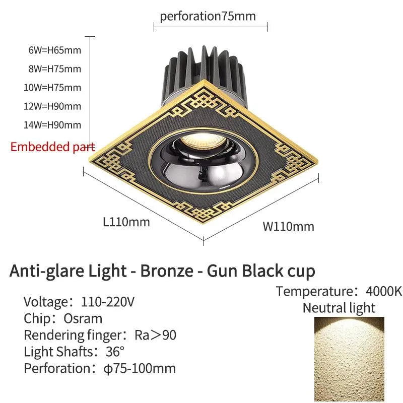 Royal Led Downlight: A Confluence of Majesty and Modern Illumination - BH Home Store