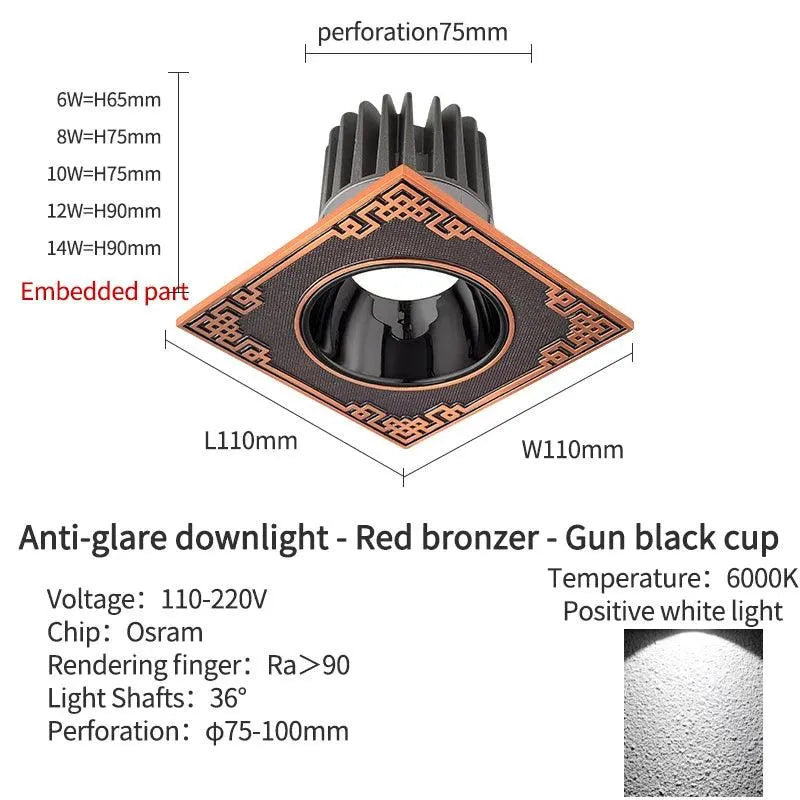 Royal Led Downlight: A Confluence of Majesty and Modern Illumination - BH Home Store