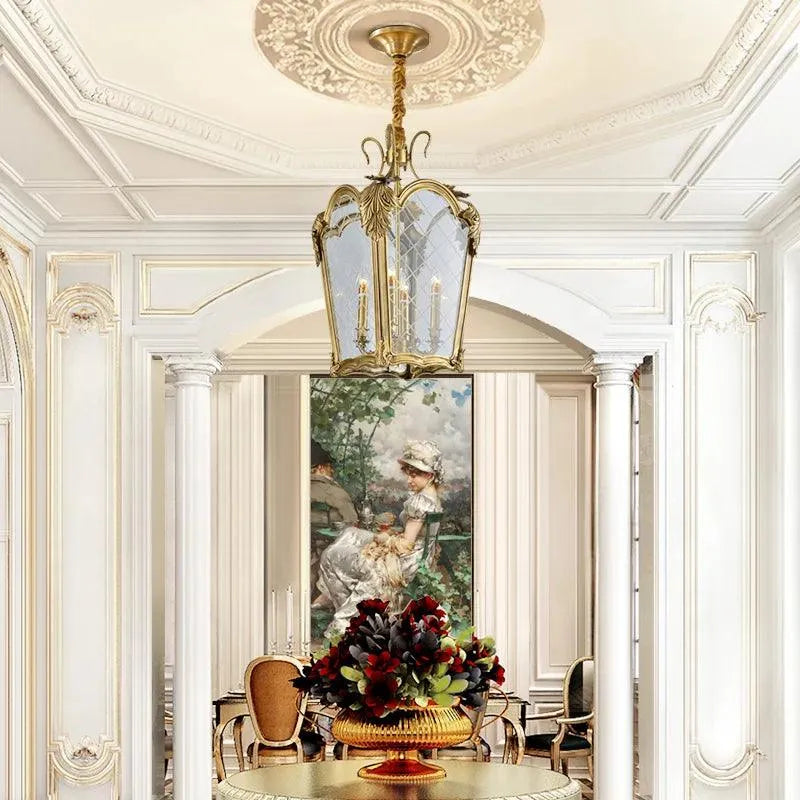 Royal Glass Pendant Lantern - BH Home Store