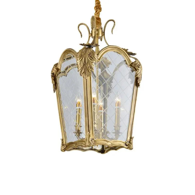 Royal Glass Pendant Lantern - BH Home Store