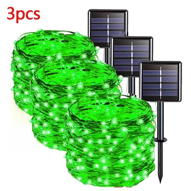 Solar-Powered LED Fairy Light String for Outdoor, Christmas, and Garden Decor. - BH Home Store