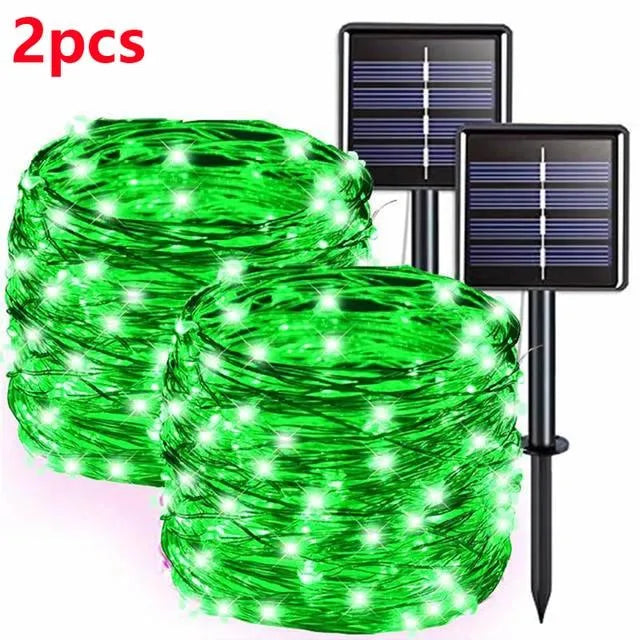 Solar-Powered LED Fairy Light String for Outdoor, Christmas, and Garden Decor. - BH Home Store