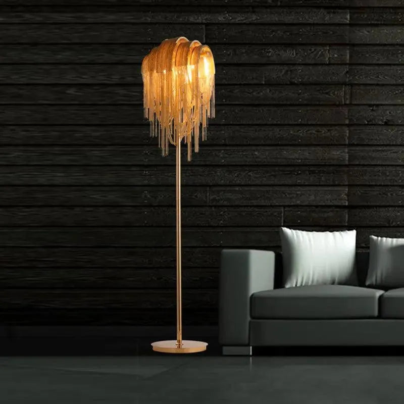 Sophisticated Corner Floor Lamp.